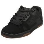 DC Shoes Stag Mens Skate Trainers in Black Gum - 9 UK