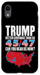 Coque pour iPhone XR Trump offre une meilleure couverture que la 5G, pouvez-vous nous entendre maintenant