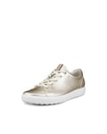 ECCO Women's Soft 7 Sneaker, Pure White Gold, 8/8.5 UK