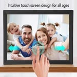 Digital Electronic Photo Frame 15 Inch Digital Picture Frame Slideshow For