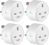 HBN Smart Plug WiFi Socket Work with Alexa Echo and Google Home, Smart Timer No