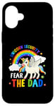 iPhone 16 Plus Halloween Costume Men Unicorn Security Fear The Dad Rainbow Case