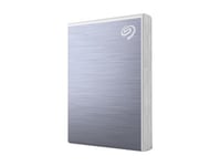 Seagate One Touch Ssd Stkg1000402 - Ssd - 1 Tb - Extern (Portabel) - Usb 3.0 (Usb-C Kontakt) - Blå - Med Seagate Rescue Data Recovery