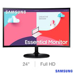 S36C 24 Inch Full HD 75Hz VA Curved Monitor, LS24C360EAUXXU