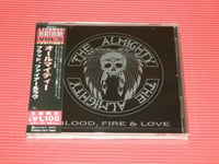 The Almighty  Blood Fire &amp; Love  CD