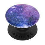 PopSockets PopGrip - Expanding Stand and Grip with Swappable Top - Glitter Nebula