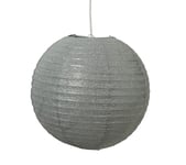 Suspension DISCO BOULE PAPIER Gris