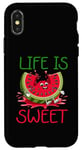 iPhone X/XS Melon Summer Fruit Watermelon Lover Fresh Cool Joke Case