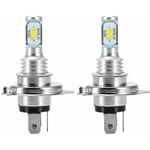 Start - 2 x H4 9003 Hb2 6000k Super White Csp Ampoule de phare led Kit-subaoe--