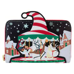 Loungefly Disney: The Nightmare Before Christmas - Journey To Christmas Town Zip Around Wallet (wdwa3159)