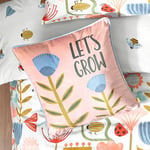 little furn. Let's Grow Velvet Piped Feather Rich Filled Cushion