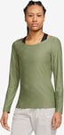 Nike Femme W Nsw Air Aop Ls Top Veste, Alligator/Medium Olive, XL EU