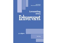 Lovsamling 2024 Erhvervsret | Helle Næss-Schmidt Risdal (Red.), Peter Arnt Nielsen (Red.) | Språk: Dansk