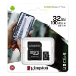 32GB Kingston Micro SD Memory Card For Samsung Galaxy S7 S7 Edge Mobile Phone