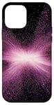 Coque pour iPhone 12 mini Étoile rose explosion lumières espace