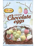 Cloetta Crispy Chocolate Eggs - Krispiga Chokladägg Sockerdragerade 110 gram