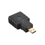 Adaptateur micro-HDMI vers hdmi plaqué or