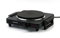 Cookworks 1500W Table Top Single Hotplate Hob