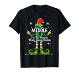 I'm Middle Elf Family Matching Funny Christmas Pajamas T-Shirt