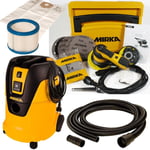 MIRKA DEROS 125 150Mm 5Mm Systainer Avec Aspirateur 1025 L PC Comme KIT1625WOMDE