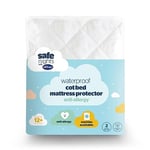 Silentnight Safe Nights Quilted Cot Bed Waterproof Mattress Protector