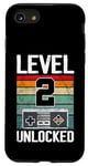 iPhone SE (2020) / 7 / 8 Level 2 Unlocked 2 Year Old Gamers 2nd Birthday Gaming Case