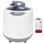 Qiilu Générateur de vapeur Générateur de Sauna 2.8L 1500W pour Tente Spa Thérapie corporelle Fumigation Machine Home Steamer