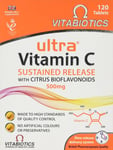 Vitabiotics Ultra Vitamin C Effervescent with Zinc , Orange Flavour , 20 Tablets