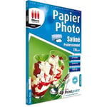 Papier Photo Brillant 10x15 - Premium plus - 255 g/m² - 130 feuilles