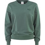 Kari Traa Kari Crew Sweatshirt Dame - Grønn - str. XS