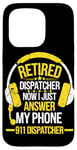 iPhone 15 Pro Retired Dispatcher Answer Phone 911 Dispatcher Emergency Case