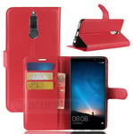 huawei Huawei Nova 2I Pu Wallet Case [Red]