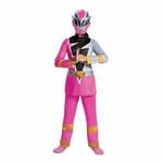 Disguise Power Ranger Pink Dino Fury Deluxe Halloween Child Costume 115909