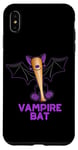 Coque pour iPhone XS Max Jeu de mots amusant en forme de chauve-souris vampire