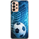 Samsung Galaxy A23 Transparent Mobilskal Fotboll