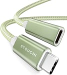 Câble D'Extension Usb C 1,8M,Nouvelle Version Typec 3.2 Mâle Vers Femelle Charge Rapide Et Transfert De Données Audio Pour Galaxy Tab S8,Pad,M1 M2 Mac Mini/Pro,Galaxy S22,Chargeur Mag-Safe[X1571]