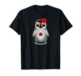 Sugar Skull Penguin Day Of The Dead Halloween T-Shirt