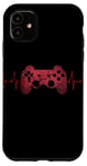 iPhone 11 Gamer Heartbeat Video Games Gaming Boys Teens Controller Case