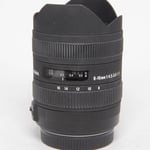 Sigma Used 8-16mm f/4.5-5.6 DC HSM Lens Canon EF