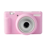 Étui en silicone pour appareil photo pour Sony ZV-1F/ZV1 M2 Soft Silicone Skin Protective Body Cover - Type Pink