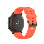 (Samsung-kello 46mm Virallinen oranssi)Silikoniranneke Amazfit Gtr/stratos/bip Vaihtoranneke ranneke Samsung Watch 3/4 Huawei Watch 3/gt2 Correa - Kellon rannekkeet