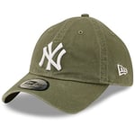 New Era Casual Classics Cap - Washed New York Yankees Olive