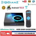 Android 10 T95 4GB 64GB Smart TV BOX 6K H616 Quad Core Multimedia Player Netflix Google Player