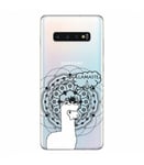 Coque Galaxy S10e llamaste lama lotus mandala