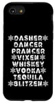 iPhone SE (2020) / 7 / 8 Dasher Dancer Prancer Vixen Spirits Funny Christmas List Case