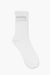 Womens Single Wardrobe Essentials Socks - White - One Size, White