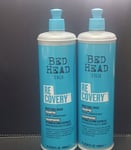 Tigi Bed Head Recovery Moisture Rush Shampoo for dry Damaged hair, 600mL 2 PACK