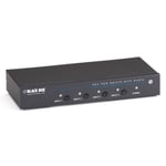 BLACK BOX  VGA SWITCH WITH SERIAL & AUDIO - 4 X 1 (AVSW-VGA4X1A)