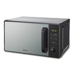 Swan SM4421BLK Digital Microwave with 95-Minute Timer, 5 Power Levels, 20L, 800W, Black