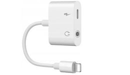 Adaptateur casque iPhone, adaptateur iPhone 4 en 1 Adaptateur casque double  prise compatible avec iPhone 13Pro/13/12/11/XS Max/XS/XR/X/8 Plus/8/7  Plus/7 Compatible avec tous les systèmes iOS-blanc : : Informatique